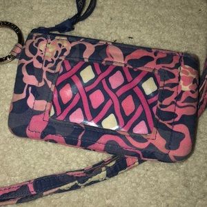 Vera Bradley lanyard and coin purse